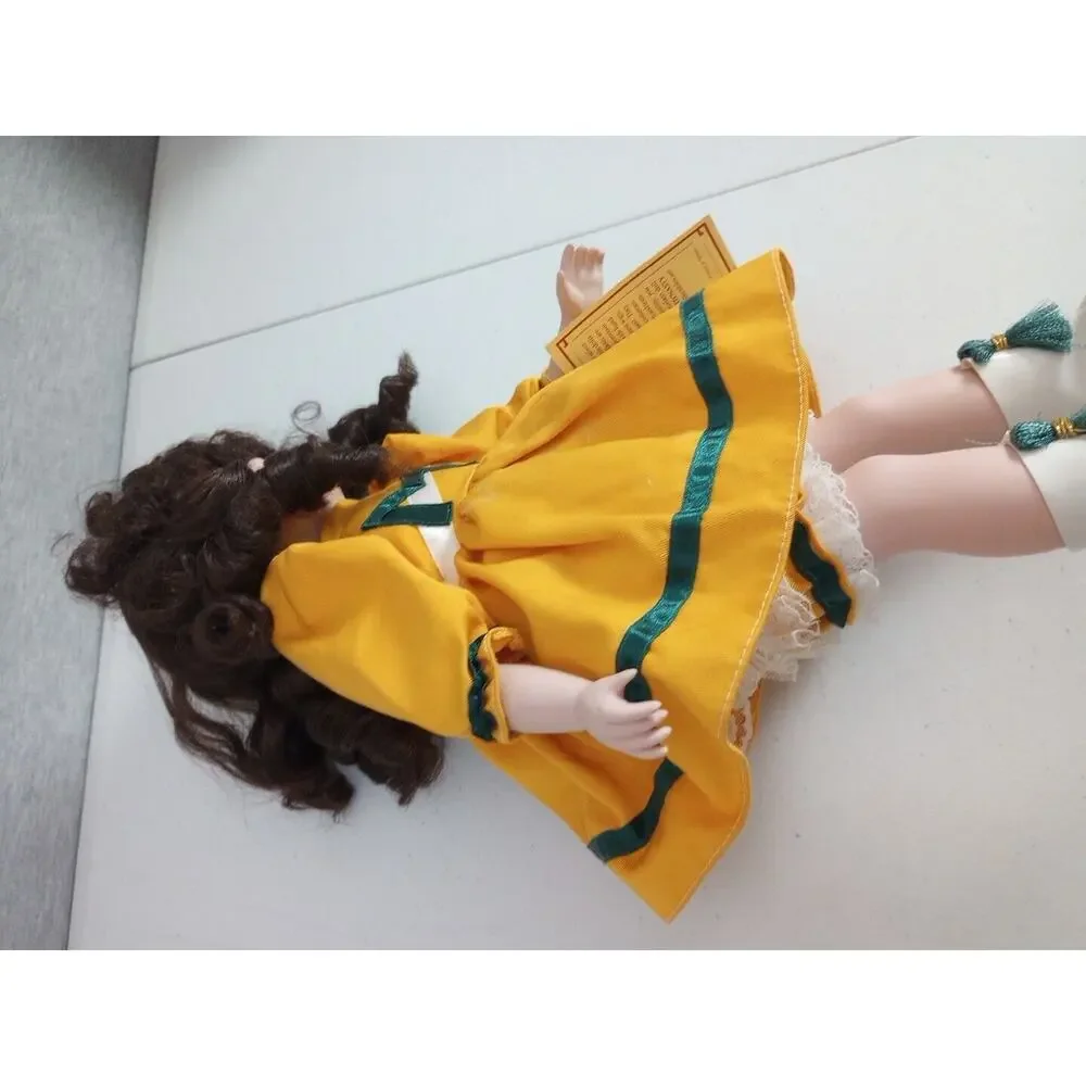 Dynasty Doll Collection Porcelain Doll Majorette Blake Band Leader 18 in